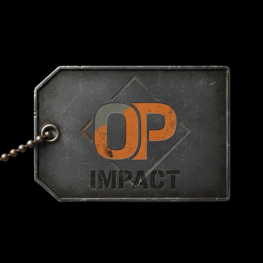 The Outpost Impact dog tag
